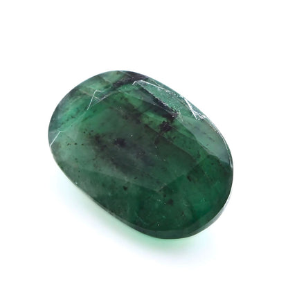 5.5Ct Natural Green Emerald (Panna) Oval Cut Gemstone