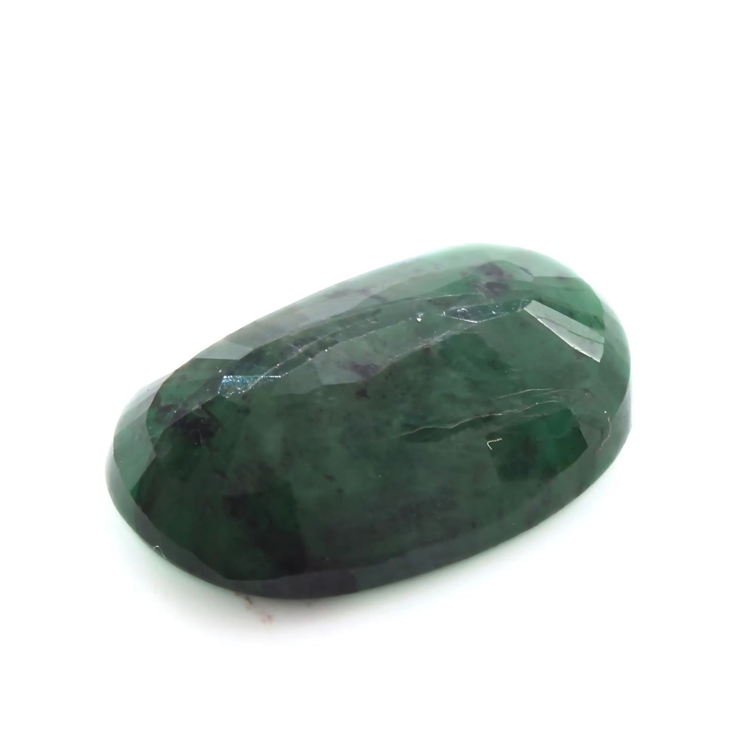 5.5Ct Natural Green Emerald (Panna) Oval Cut Gemstone