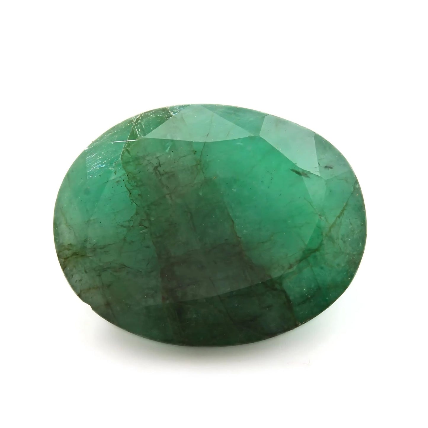 5.1Ct Natural Green Emerald (Panna) Oval Cut Gemstone