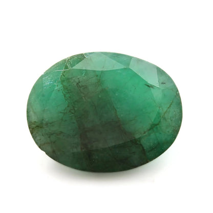 5.1Ct Natural Green Emerald (Panna) Oval Cut Gemstone
