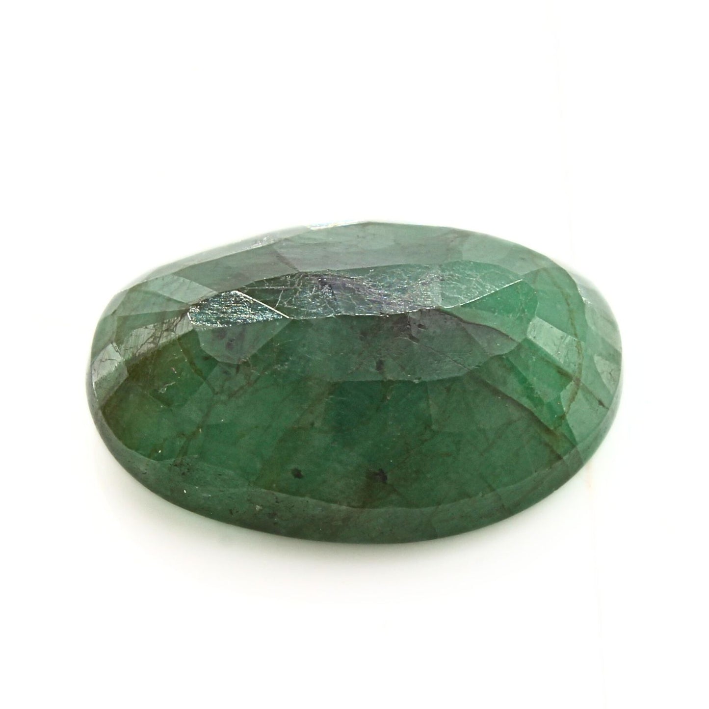 4.9Ct Natural Green Emerald (Panna) Oval Cut Gemstone
