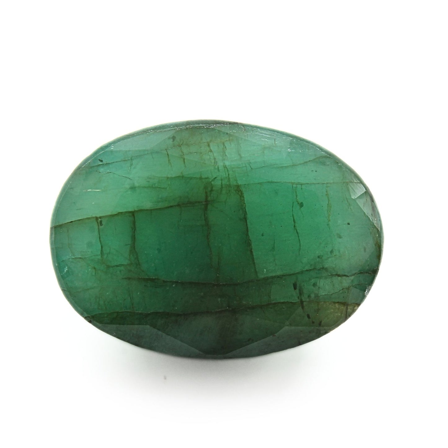 6.2Ct Natural Green Emerald (Panna) Oval Cut Gemstone