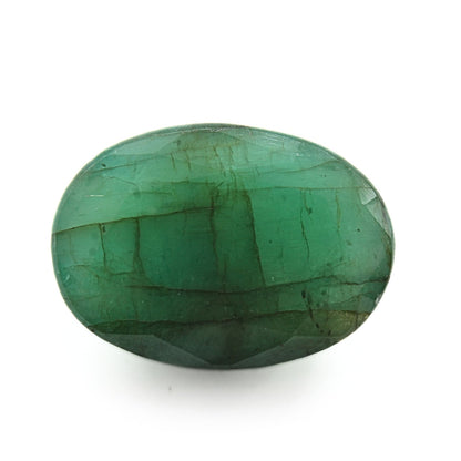 6.2Ct Natural Green Emerald (Panna) Oval Cut Gemstone