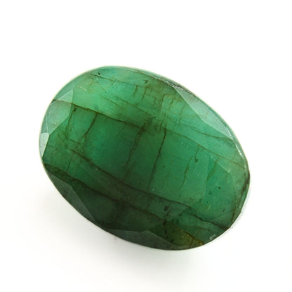 6.2Ct Natural Green Emerald (Panna) Oval Cut Gemstone
