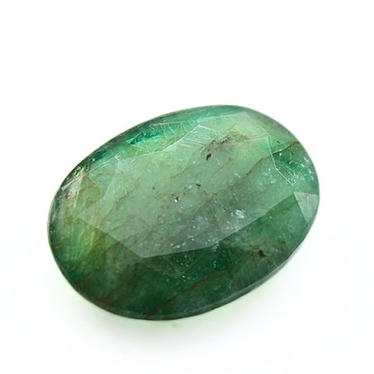 6.2Ct Natural Green Emerald (Panna) Oval Cut Gemstone