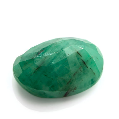 4.2Ct Natural Green Emerald (Panna) Oval Cut Gemstone