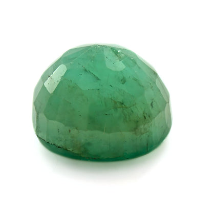 6.9Ct Natural Green Emerald (Panna) Oval Cut Gemstone