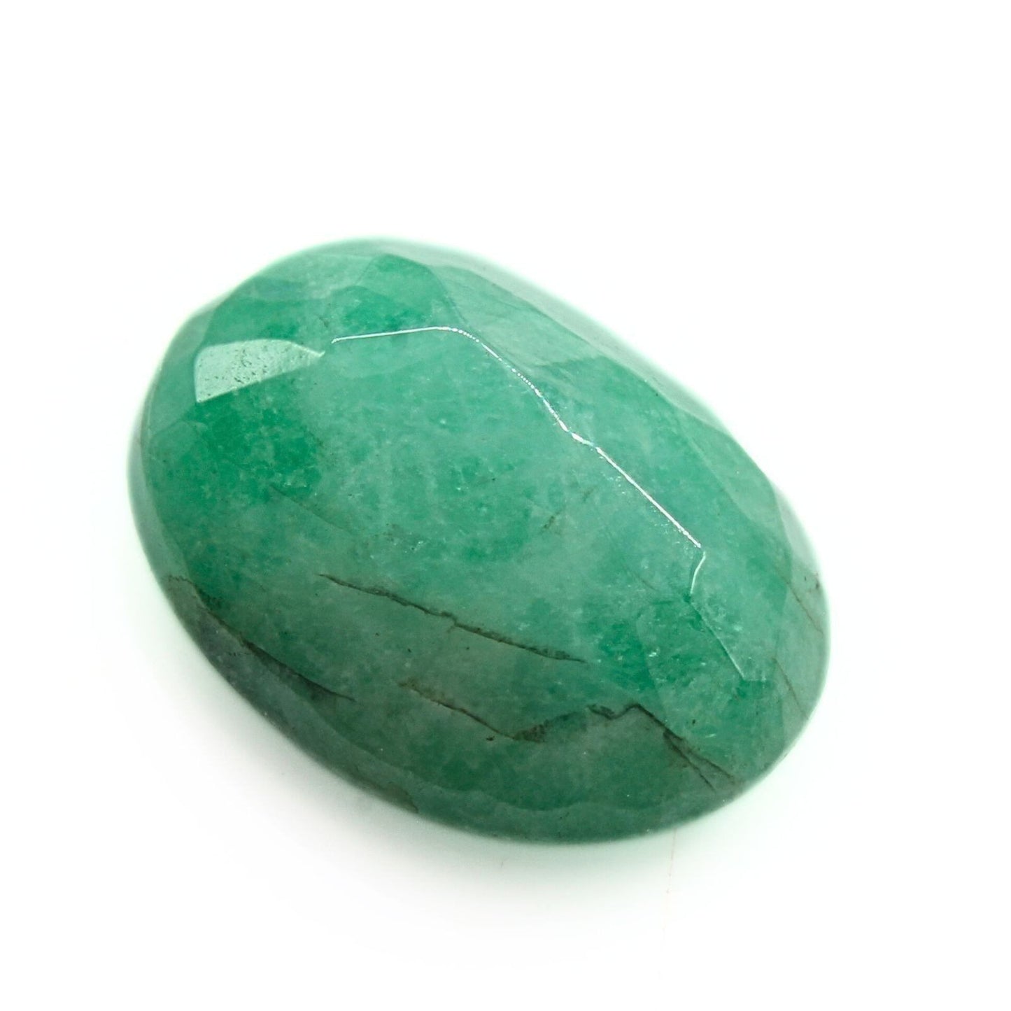 4.2Ct Natural Green Emerald (Panna) Oval Cut Gemstone