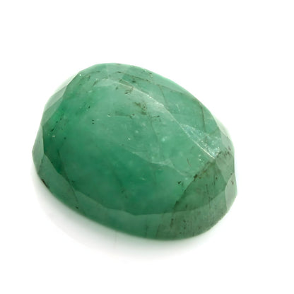 3.2Ct Natural Green Emerald (Panna) Oval Cut Gemstone