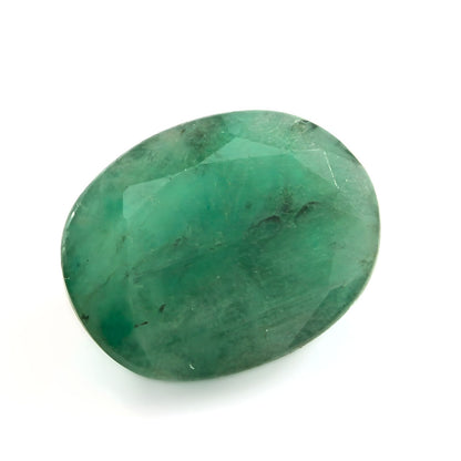 3.1Ct Natural Green Emerald (Panna) Oval Cut Gemstone