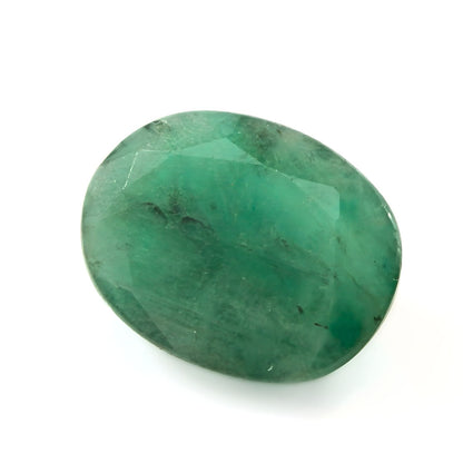 3.1Ct Natural Green Emerald (Panna) Oval Cut Gemstone