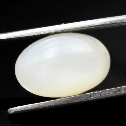 5.3Ct Natural Moonstone Oval Rashi Gemstone for Moon