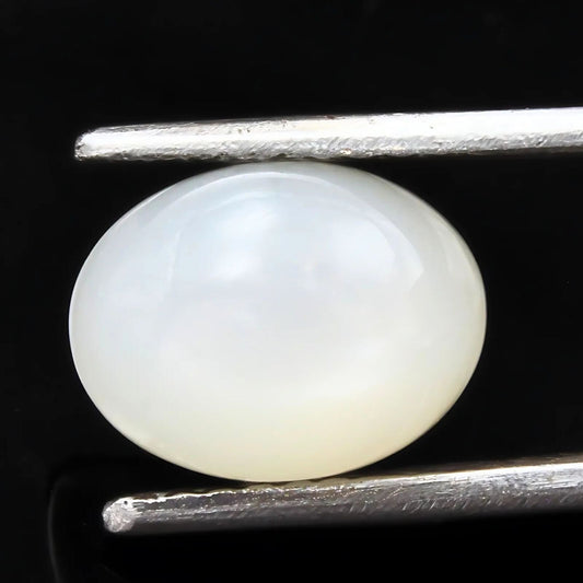 4Ct Natural Moonstone Oval Rashi Gemstone for Moon