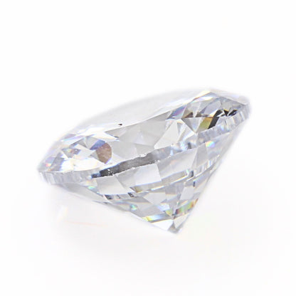 11Ct Natural White Cubic Zirconia Diamond cut Gemstone