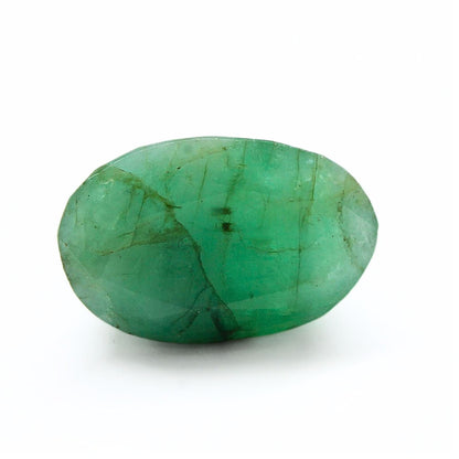 3.2Ct Natural Green Emerald (Panna) Oval Cut Gemstone
