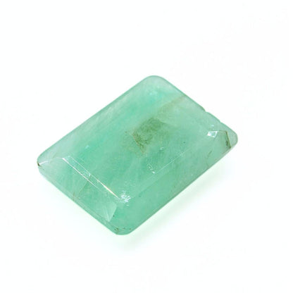 2.9Ct Natural Green Emerald (Panna) Rectangle Cut Gemstone
