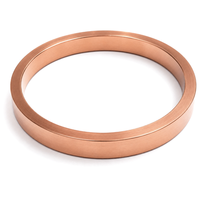 Heavy Flat Copper Jointless casting Bangle bejod tamba ka kada for astrology