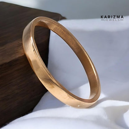 copper jointless Kada Bangle bejod tamba ka kada – Karizma Jewels