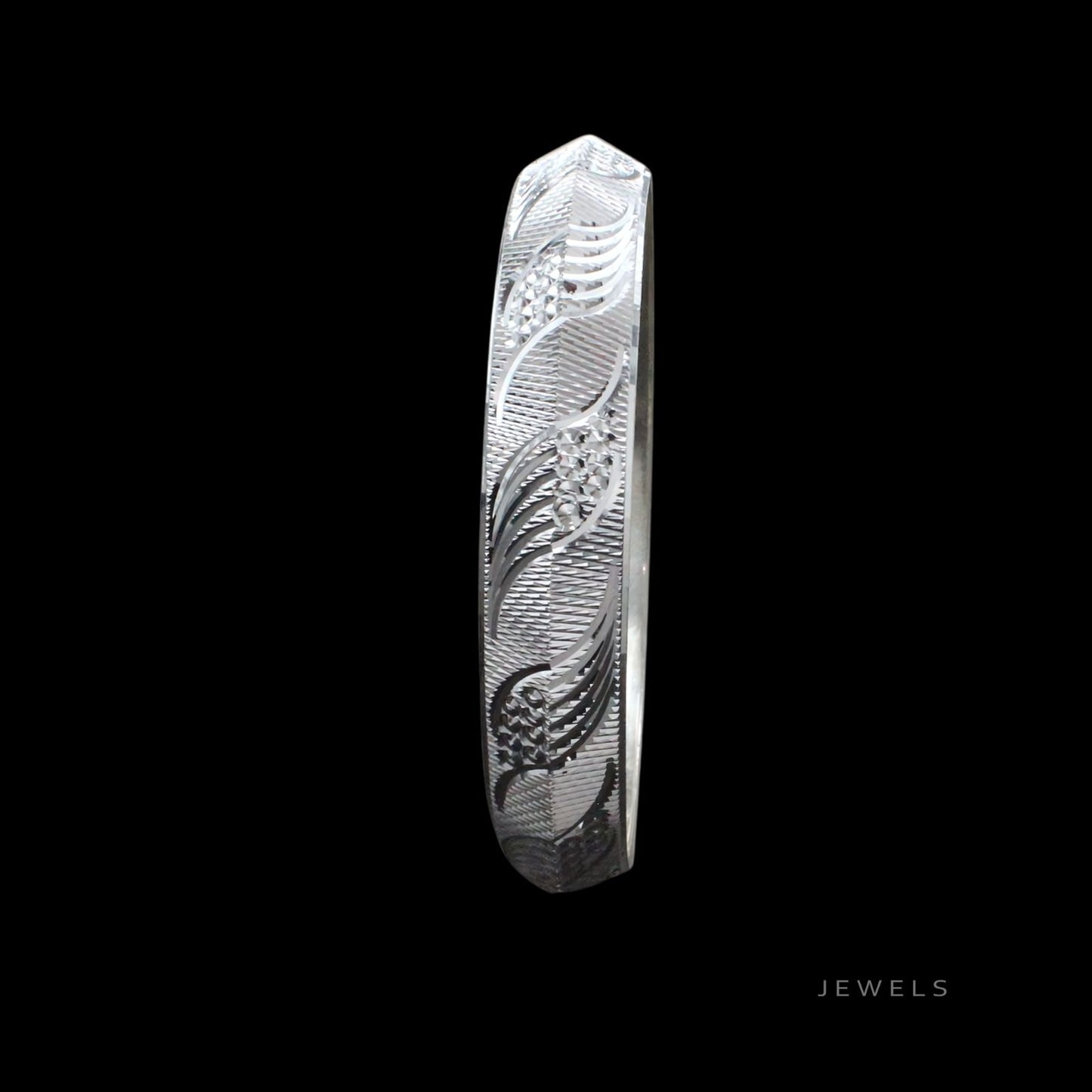 Indian Real Sterling Silver 925 Handmade Men's Bangle