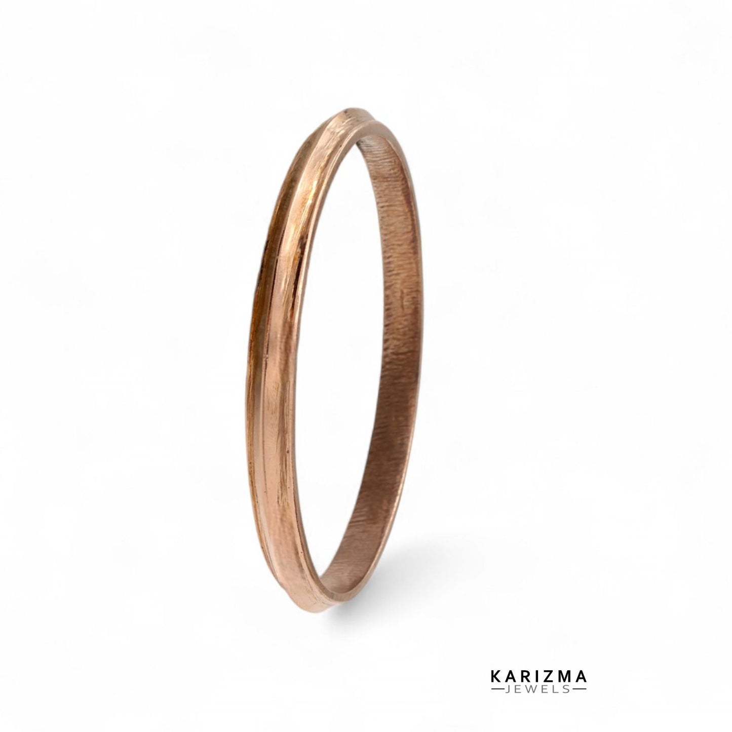 Jointless copper bangle V Shape bejod tamba ka kada for Astrology