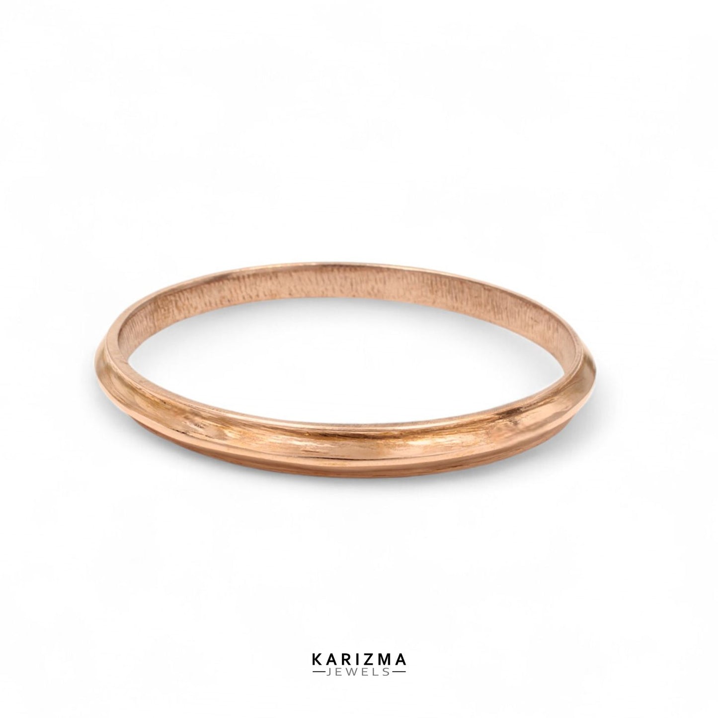 Jointless copper bangle V Shape bejod tamba ka kada for Astrology