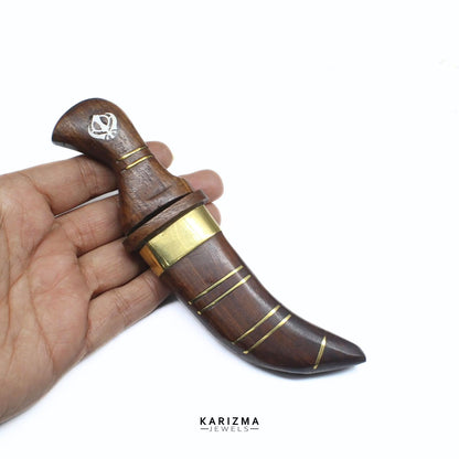 Wooden Sikh kirpan Siri Sahib taksali Singh Religious gift