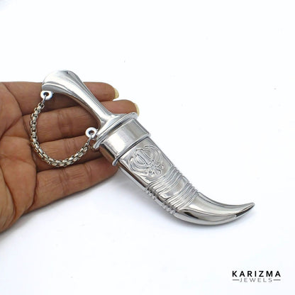 Religious GIFT Quality Steel SIKH Kirpan Siri Sahib Taksali Singh