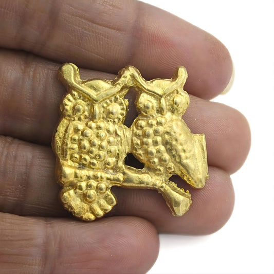 Brass Vastu Owl Statue for Lal Kitab and red book remedies