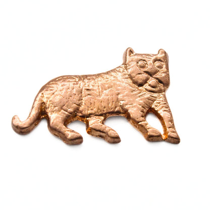 Copper vastu cat for Lal Kitab remedy