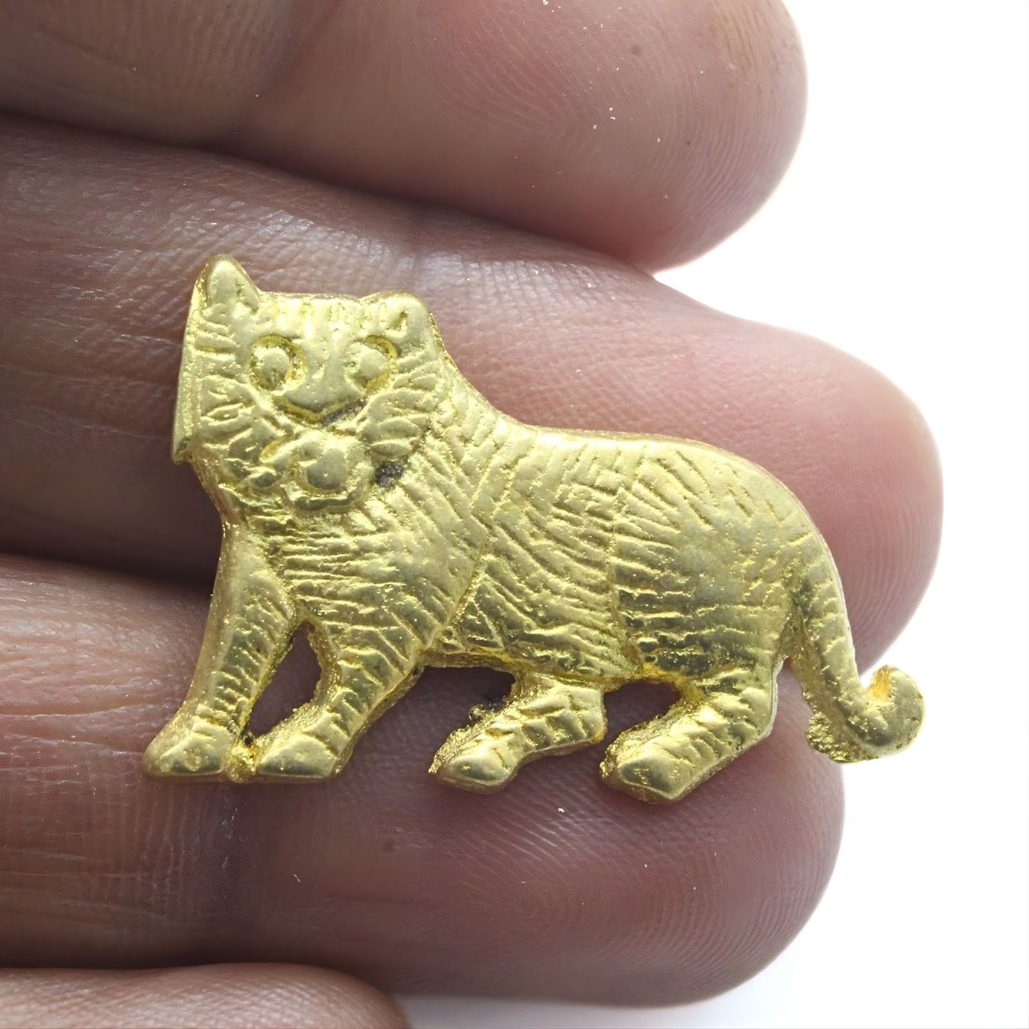 Brass vastu Pital cat for Lal Kitab remedy