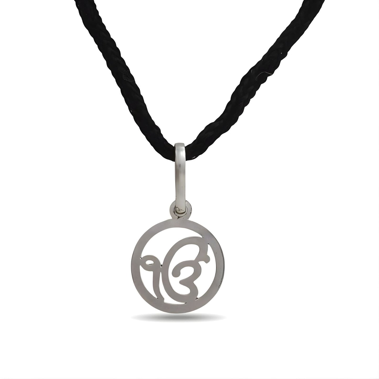 Real Sterling Silver divine Ek Onkar pendant