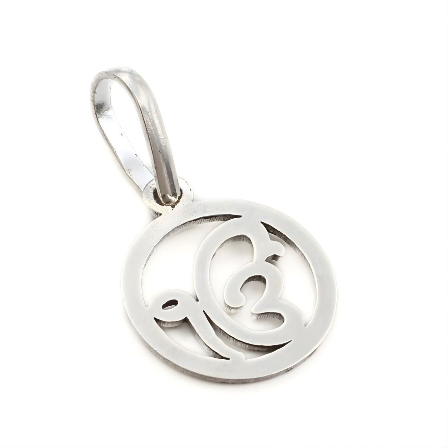 Real Sterling Silver divine Ek Onkar pendant