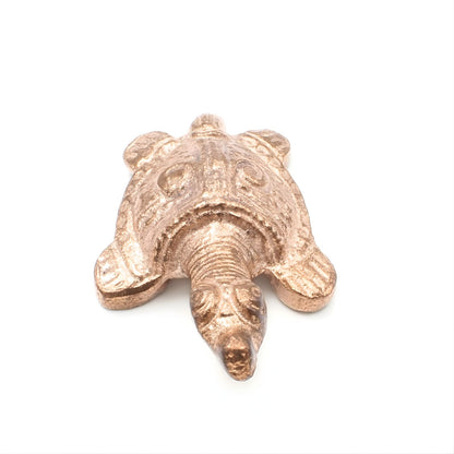 Pure Copper Turtle tortoise for Astrology Lal Kitab and red book remedies