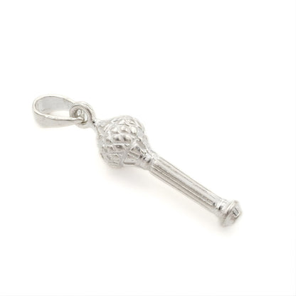 Divine Real Sterling Silver Lord Hanuman Gada/Gadha pendant