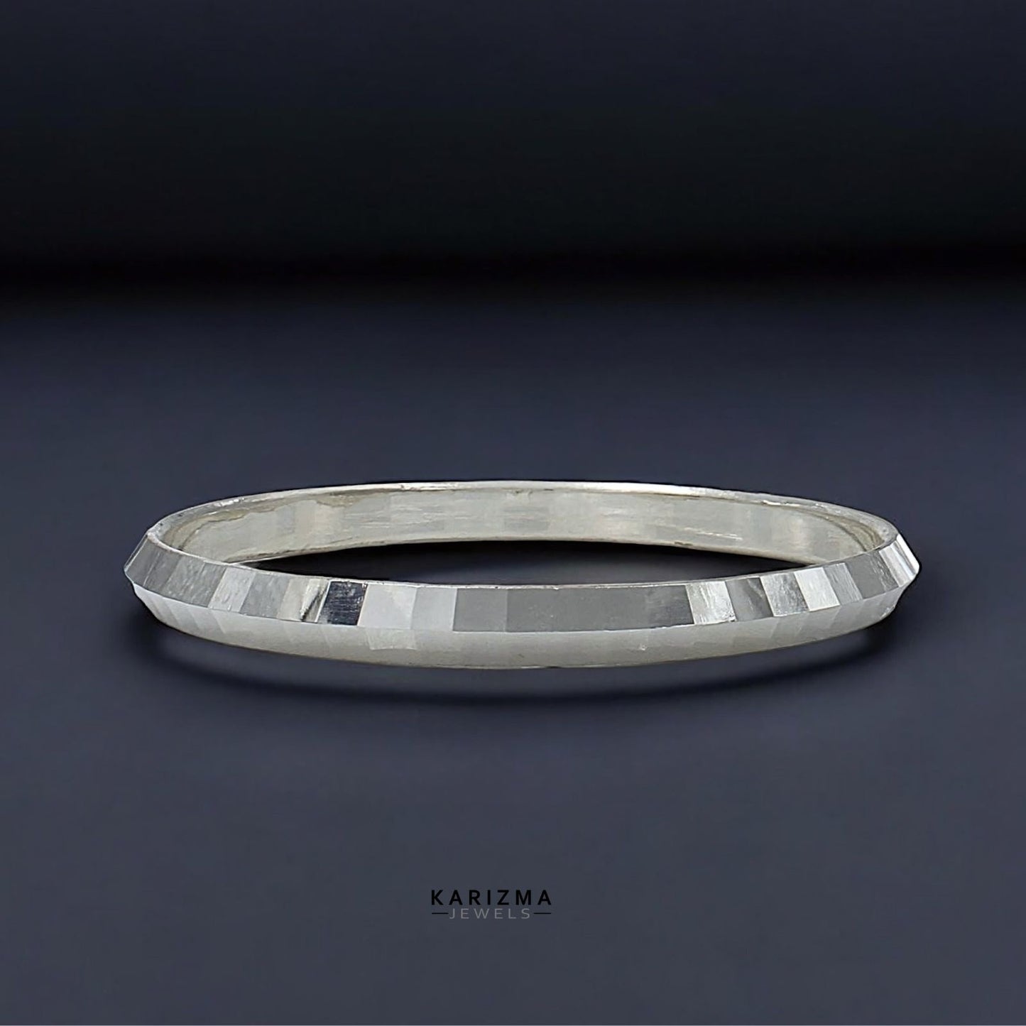 Real Silver Men's Bangle