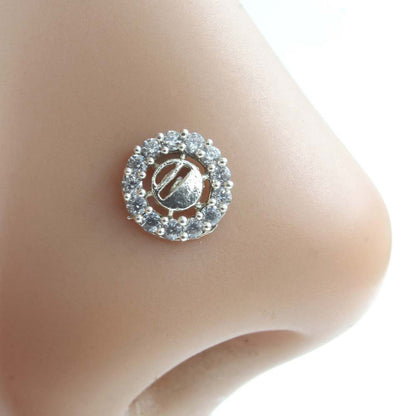 Trendy Fashion Sterling Silver Nose pin