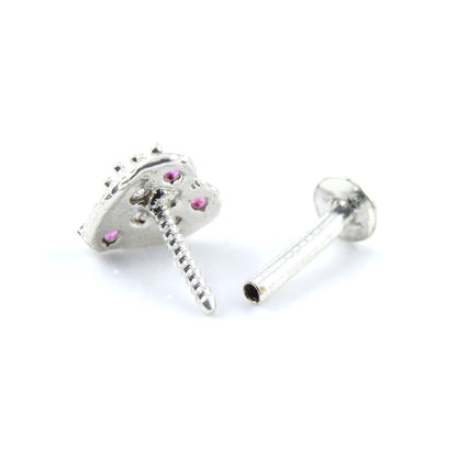  Real 925 Silver Screw Nose pin