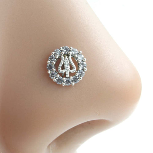 Trendy Fashion Sterling Silver Nose pin