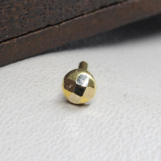 18K Real Gold Nose pin for Women