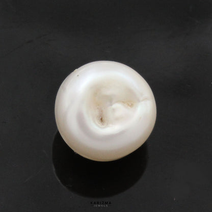 3.95Ct Natural Gemstone Real White Pearl for Moon