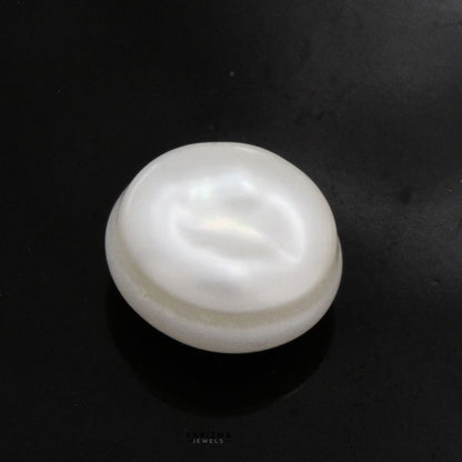 4.50Ct Natural Gemstone Real White Pearl for Moon