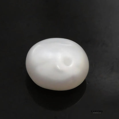 4Ct Natural Gemstone Real White Pearl for Moon