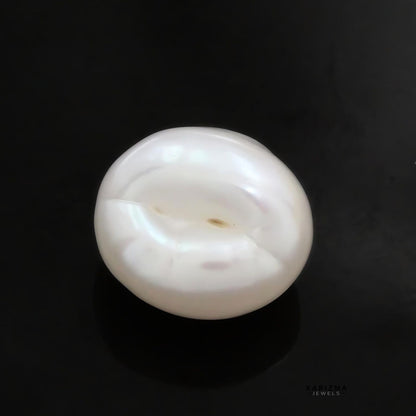 4Ct Natural Gemstone Real White Pearl for Moon