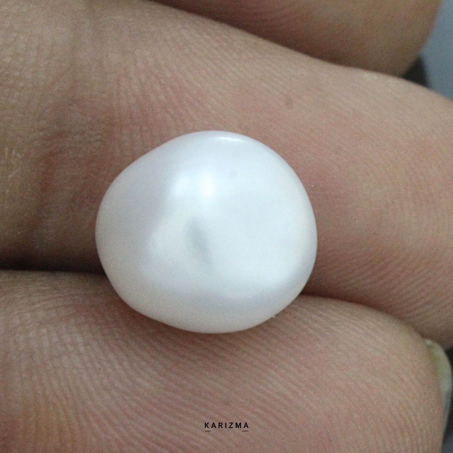 4.40Ct Natural Gemstone Real White Pearl for Moon