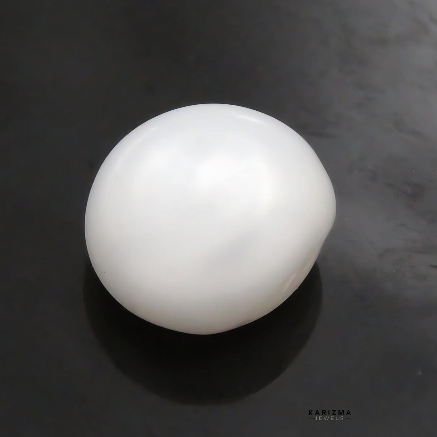 4.35Ct Natural Gemstone Real White Pearl for Moon