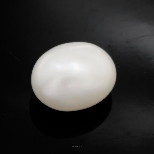 4.20Ct Natural Gemstone Real White Pearl for Moon