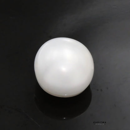 3.55Ct Natural Gemstone Real White Pearl for Moon