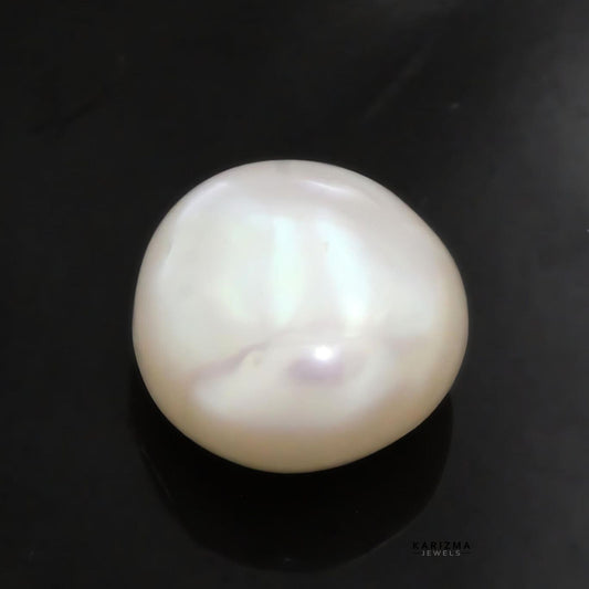 3.75Ct Natural Gemstone Real White Pearl for Moon