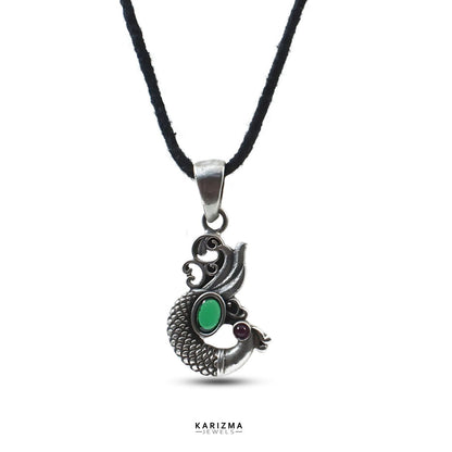 Indian Peacock Design 925 Sterling Silver Oxidized Women Pendant