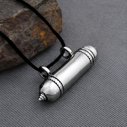 Oxidized 925 Silver Openable Taweez Kavach Pendant